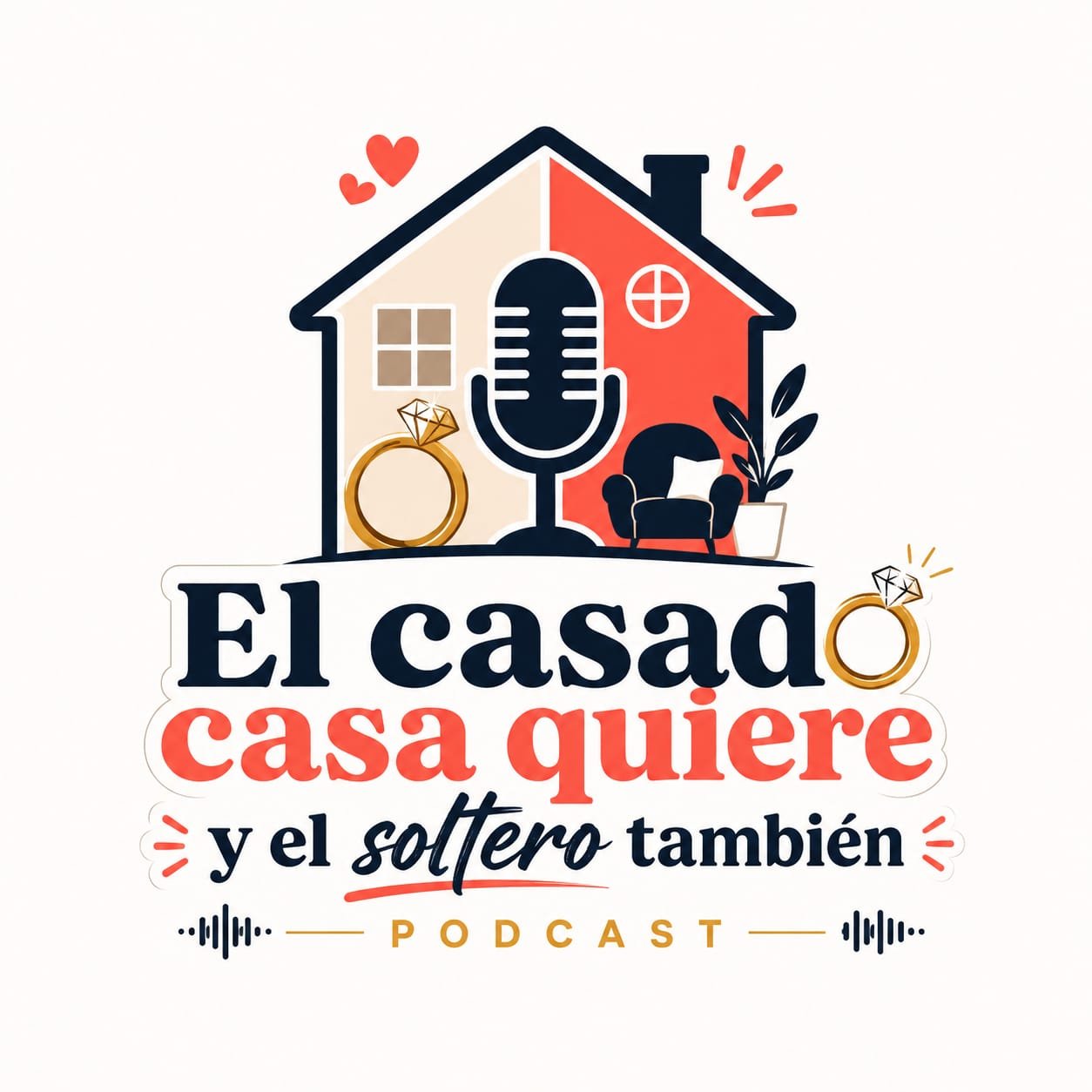 El casado casa quiere y el soltero tambien - Podcast